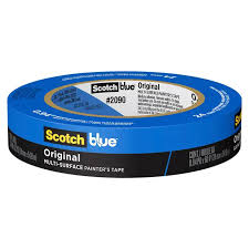 3M 2090 Blue Painters Tape 24mm (1 in.) x 60YD