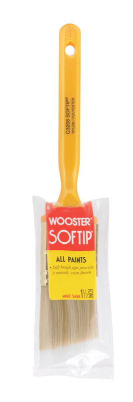Wooster Softip 1 1/2 in. W Angle Trim Paint Brush Q3208 - Image 2