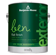 ben Waterborne Exterior Paint- Flat 541 (Discontinued)