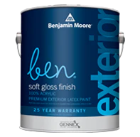 ben Waterborne Exterior Paint- Soft Gloss 543 (Discontinued)