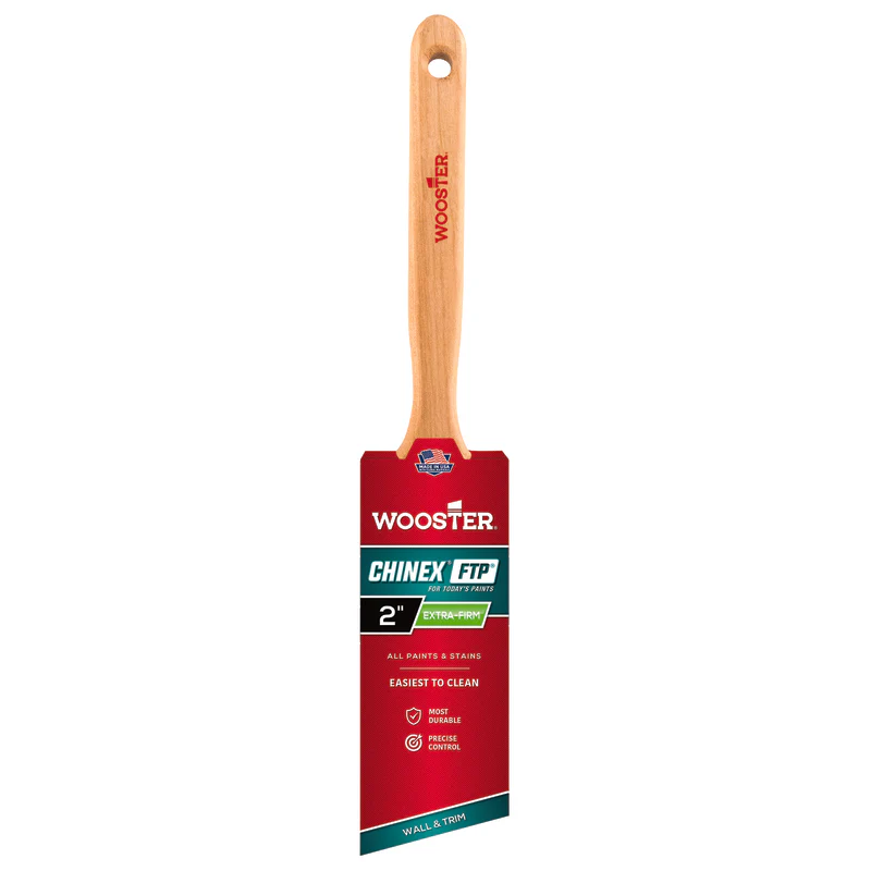 Chinex FTP 4410- Angle Trim Paint Brush 2" EXTRA FIRM