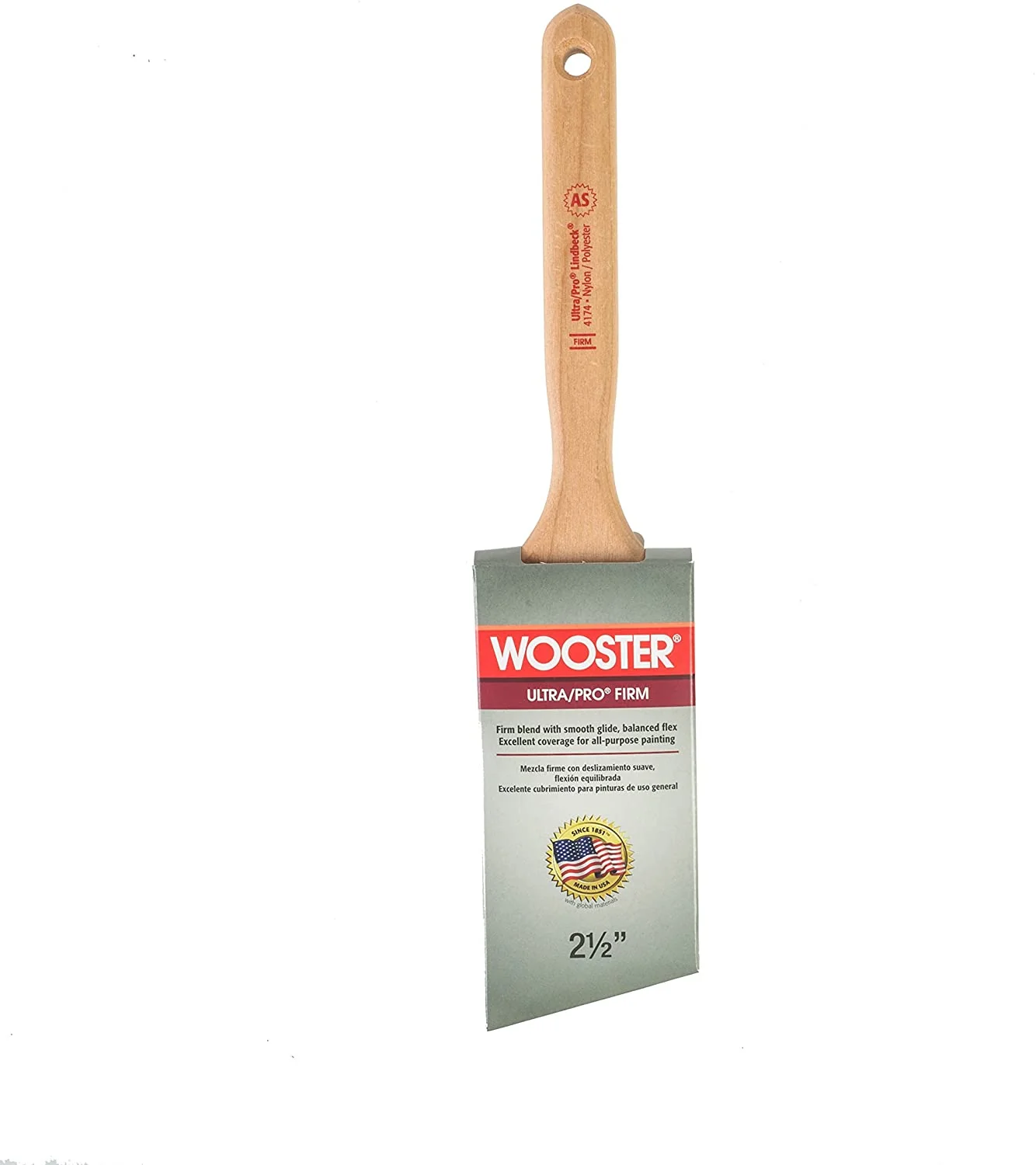 Ultra/Pro 4174- Angle Paint Brush 2.5" FIRM - Image 2