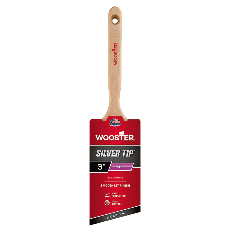 Silver Tip 5221- Angle Paint Brush 3" SOFT