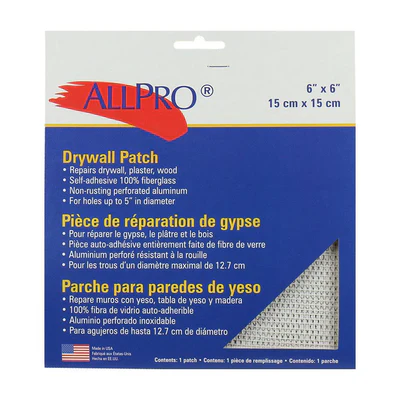Drywall Patch - Self Adhesive 6x6