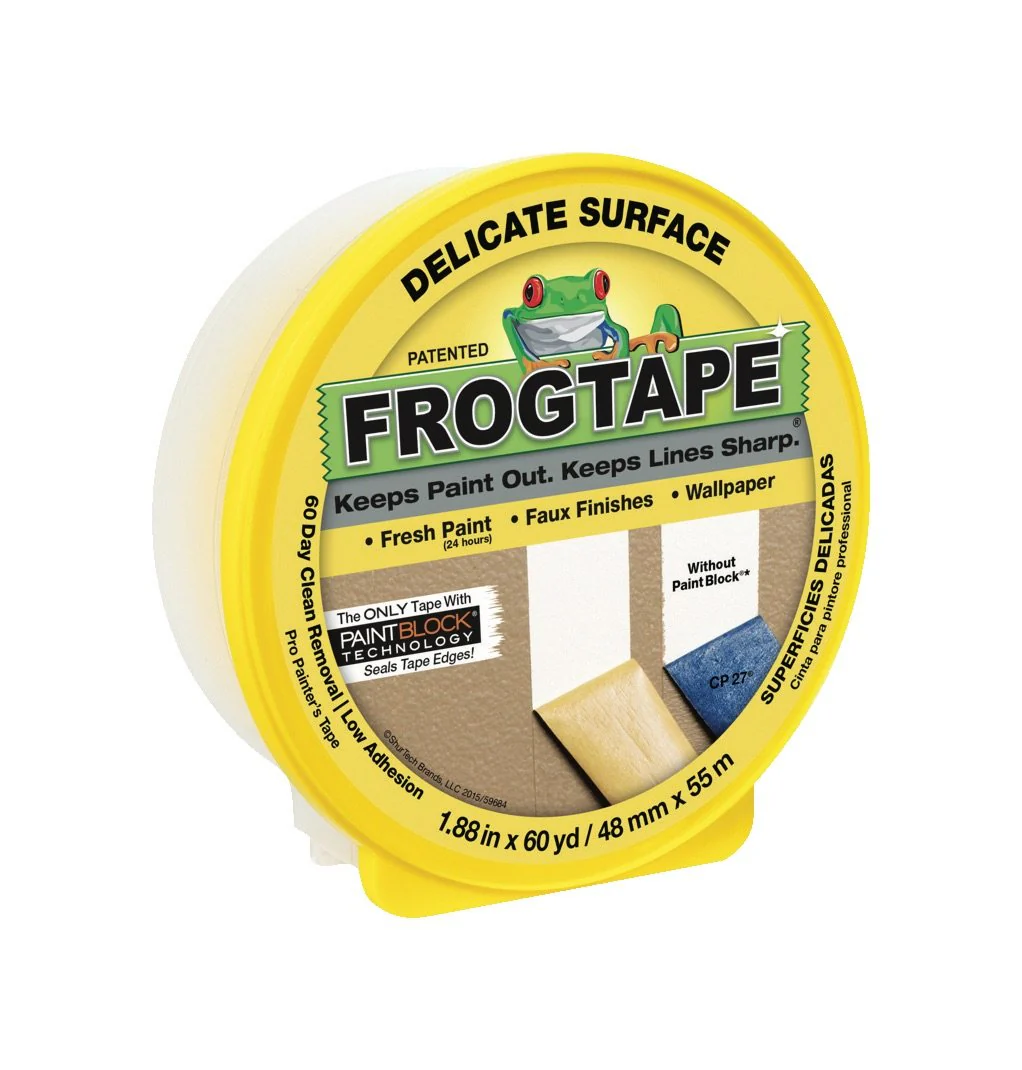FrogTape 2 in. W x 60 yd. L - Delicate Surface Painter's Tape- 1 pk - Image 2