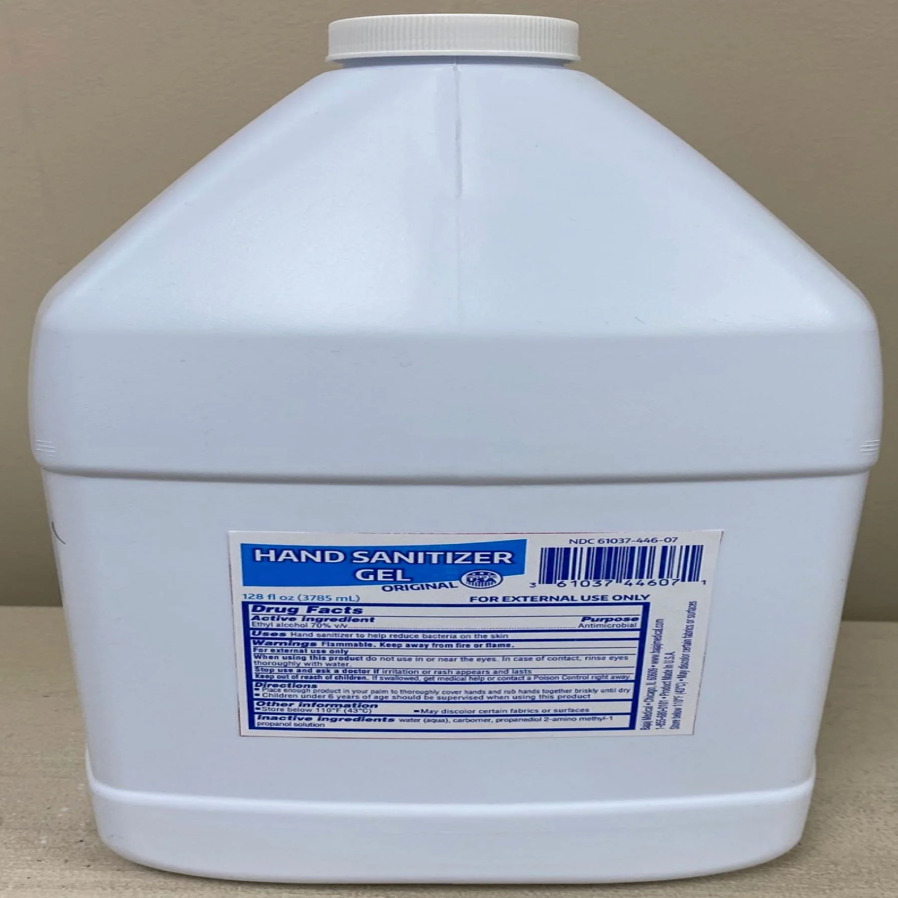 Alterra Medical Unscented Gel Hand Sanitizer 1 gal.