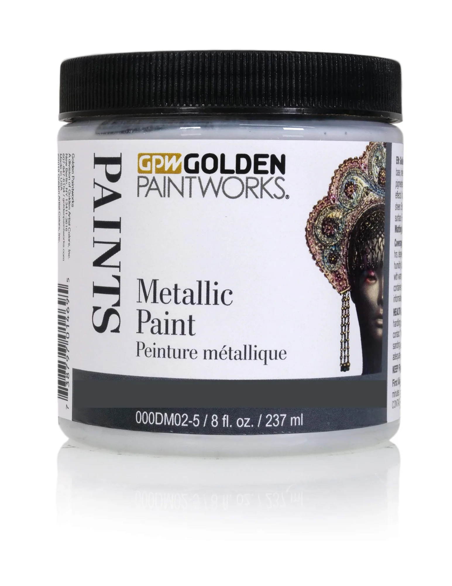 Metallic Paint Pre-Tinted Colors - 8oz. Sample Jars