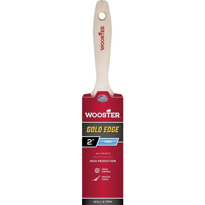 Gold Edge 5236- Flat Paint Brush 2" FIRM