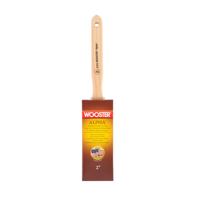 Alpha 4232- Flat Paint Brush 2" FIRM - Image 2