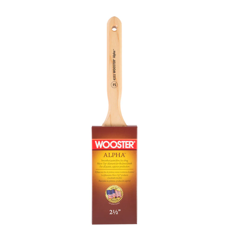 Alpha 4232- Flat Paint Brush 2.5" FIRM - Image 2
