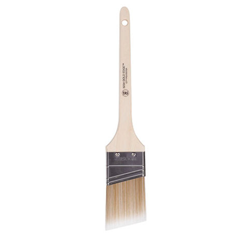 Gold Edge 5234- Thin Handle- Angle Paint Brush 2" FIRM - Image 2
