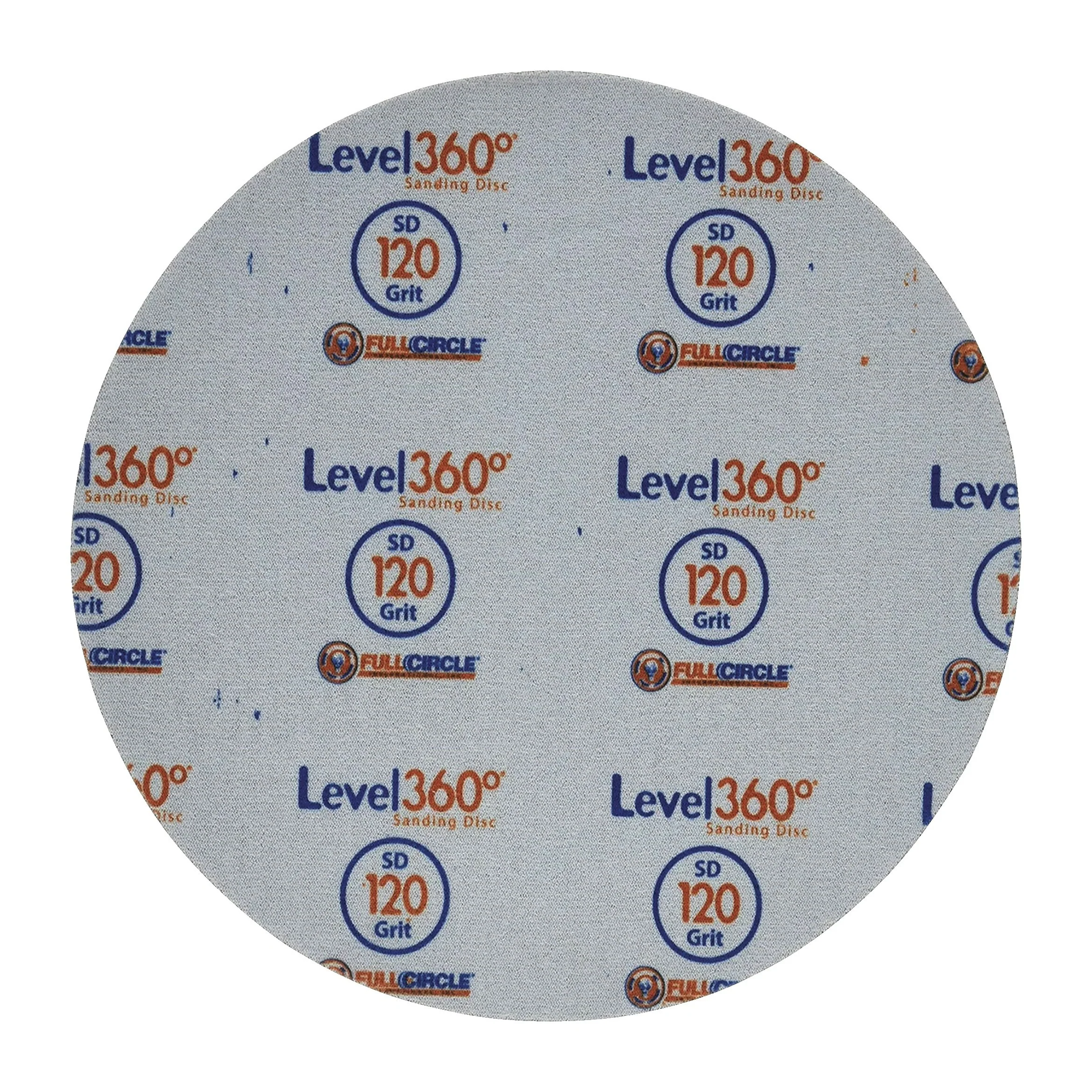 Full Circle Level 360- 120 Grit Medium- 5 pk