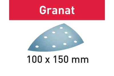 FESTOOL Sanding disc Granat STF DELTA/9 GR/50PK