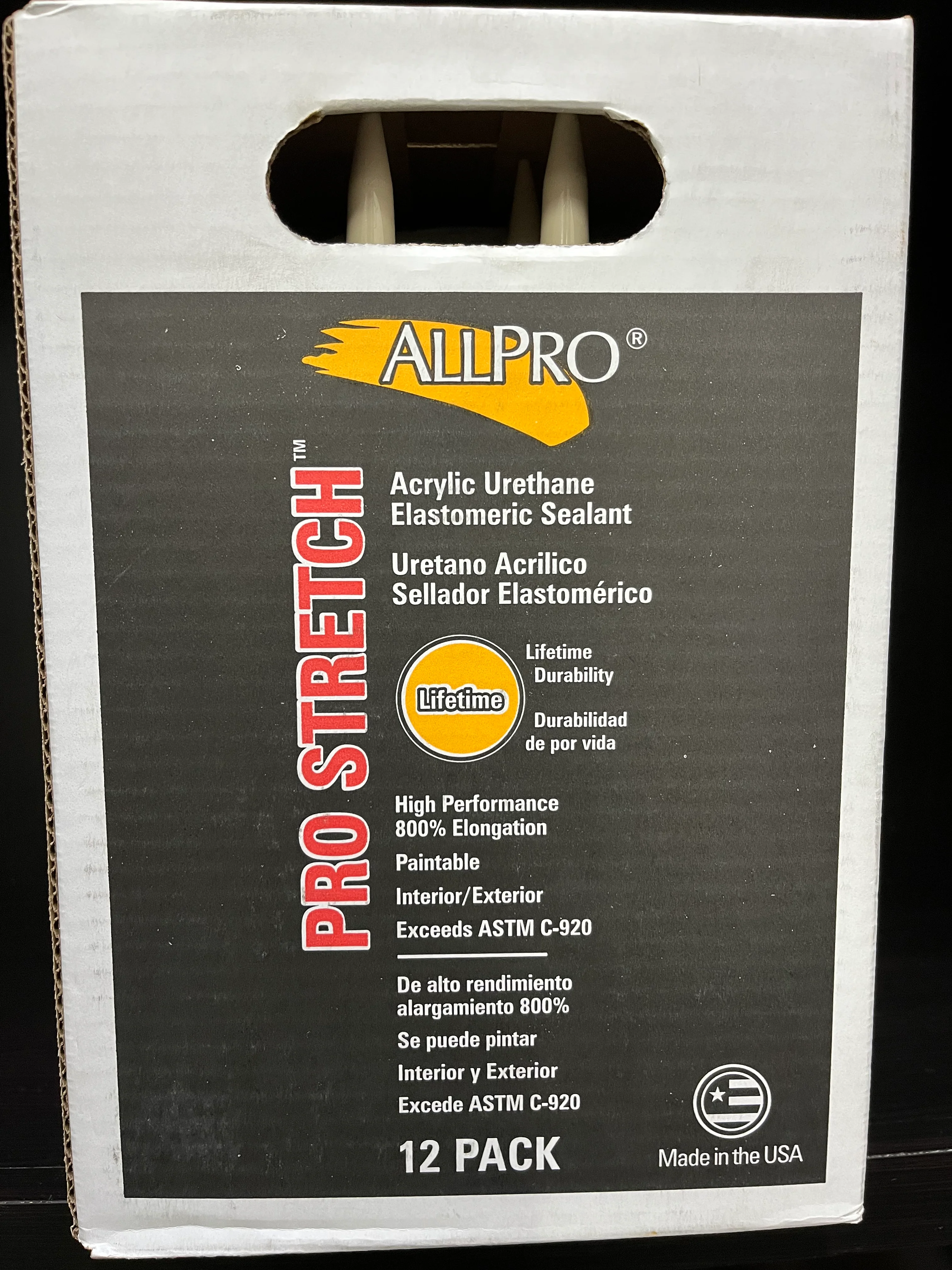 PRO STRETCH Acrylic Urethane Sealant- 10.1oz - Image 4