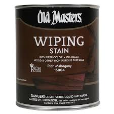 Old Masters- Wiping Stain Oil Based- RICH MAHOGANY