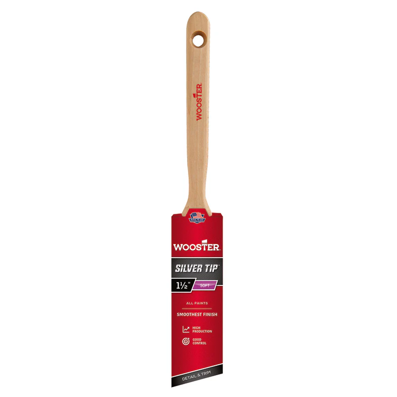 Silver Tip 5221- Angle Paint Brush 1.5" SOFT